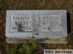 Pauline Frances Mumaw Wolfe