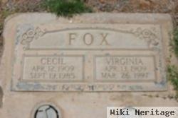 Virginia Caroline Niblett Fox