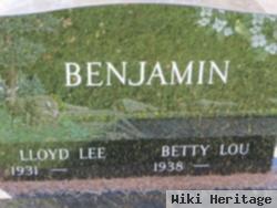 Lloyd Lee Benjamin