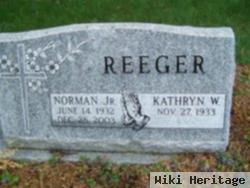 Kathryn W Wiggins Reeger