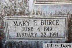 Mary Edna Burck Tollett