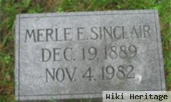 Merle E Sinclair