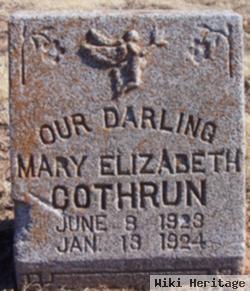 Mary Elizabeth Cothrun