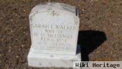 Sarah L. Walker Mcdaniel