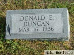 Donald E Duncan