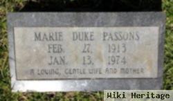 Marie Duke Passons