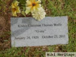 Kishie Christian Thomas Wolfe