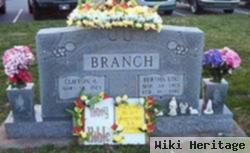 Bertha Lou Hicks Branch