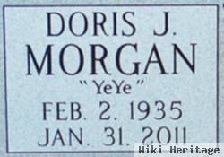 Doris Jacqueline "yeye" Hooker Morgan