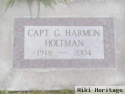 Capt G Harmon Holtman