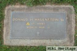 Donald H Hauenstein, Sr