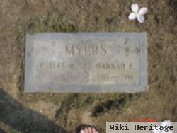 Hannah E Myers