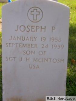 Joseph P Mcintosh