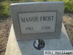 Mansie Louise Frost