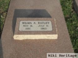 Wilma Adella Brown Ratliff