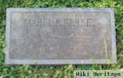 Mabel K. Kersey