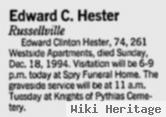 Edward Clinton Hester