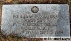 William F Sauers