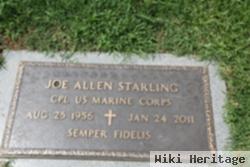 Cpl Joe Allen Starling