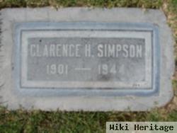 Clarence H Simpson