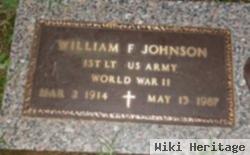 William F Johnson, Jr