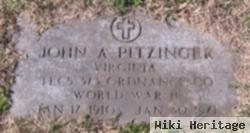 John A Pitzinger