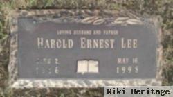 Harold Ernest Lee