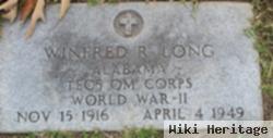 Pvt Winfred Riley Long