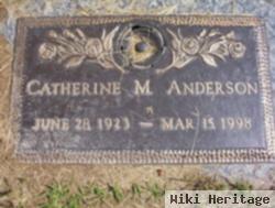 Catherine M Anderson