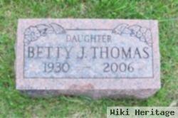 Betty J. Thomas