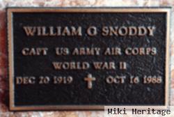 William G Snoddy