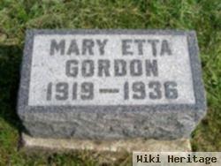 Mary Etta Gordon