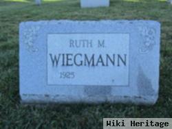 Ruth M Wiegmann