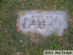 Oleta Scott Dees