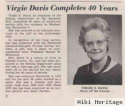 Virgie S Davis