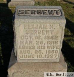Elijah H Sergent