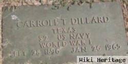 Carroll T Dillard