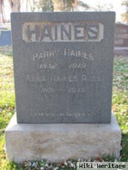 Parry Haines