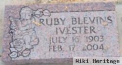 Ruby Brooking Blevins Ivester