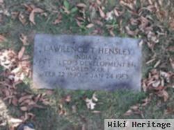 Lawrence Theodore Hensley