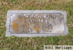 Madge Bland Lambert