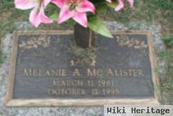 Melanie A. Mcalister