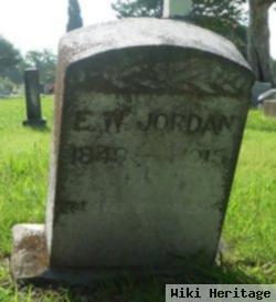 E. W. Jordan