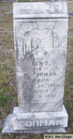 Ben D. Forman