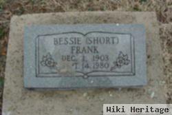 Bessie Short Frank