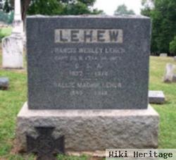 Capt Francis Wesley Lehew