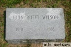 John Rhett Wilson