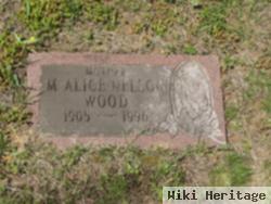 Mary Alice Nelson Wood