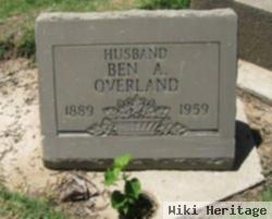 Benjamin Alfred "ben" Overland