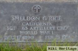 Sheldon G. Rice